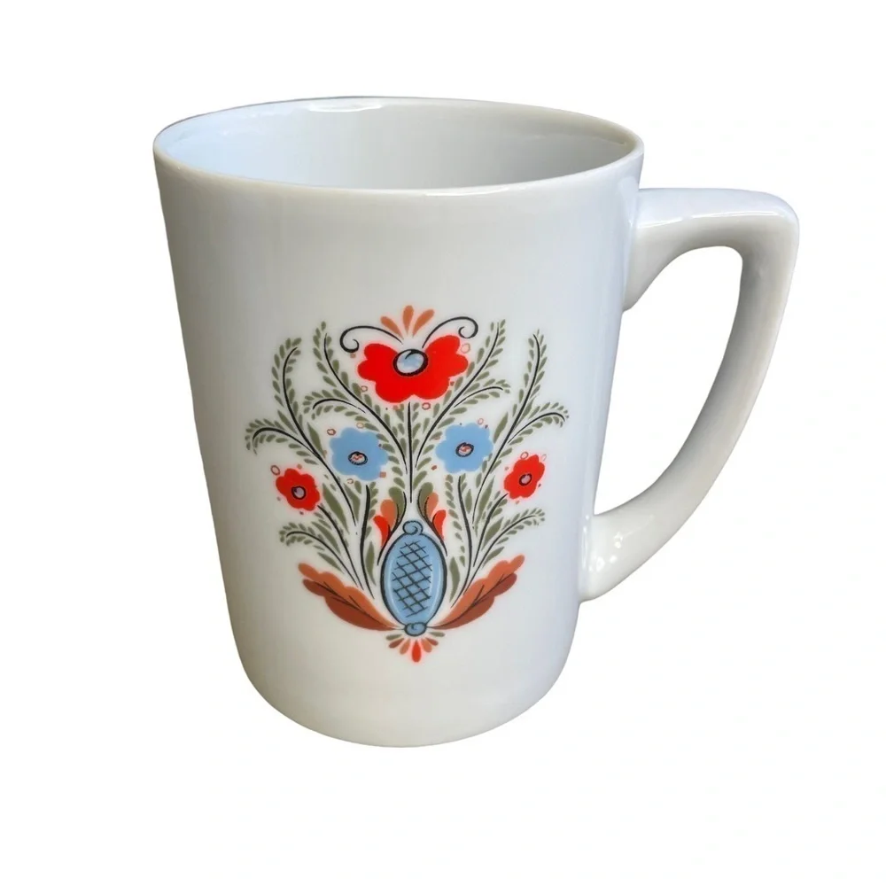 Berggreen Coffee Mug Scandinavian Cup Swedish Folk Art
